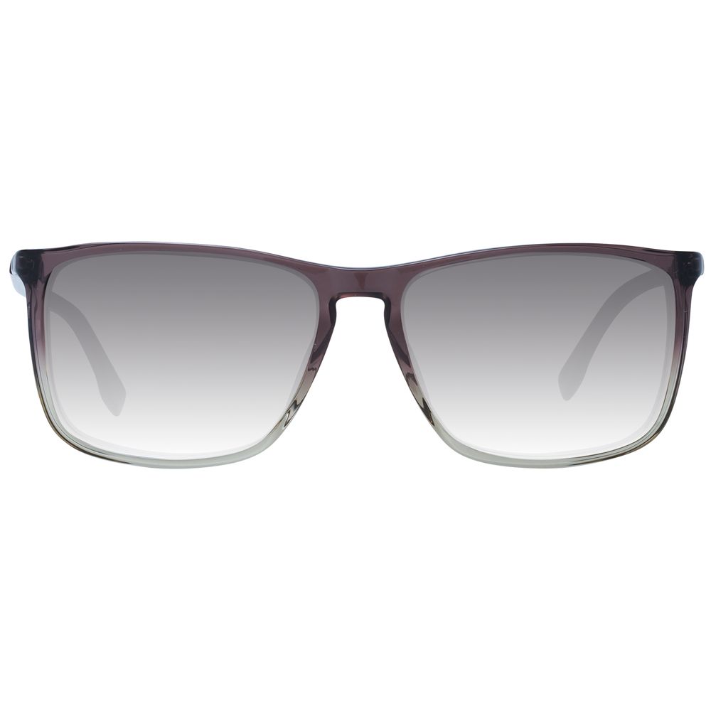 Lunettes de soleil marron pour homme Hugo Boss