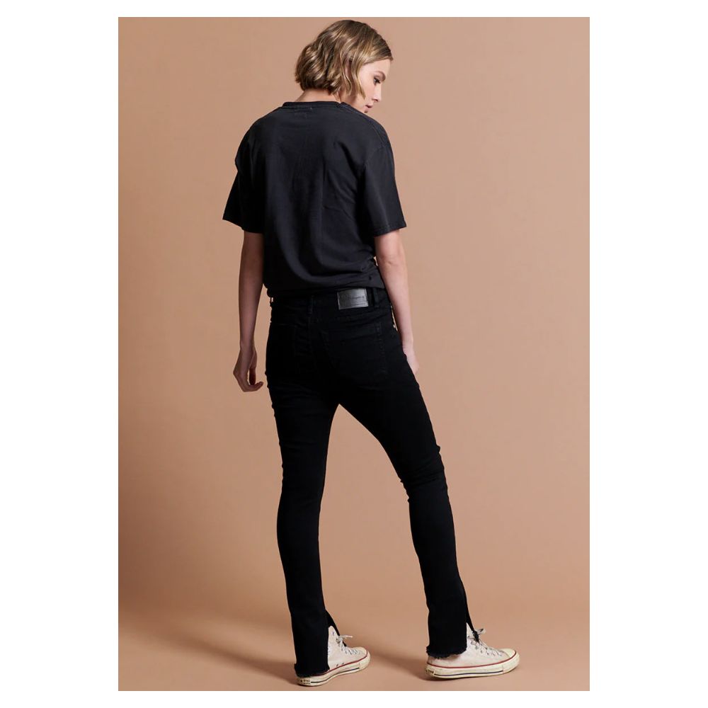 One Teaspoon „Schwarze Skinny-Jeans aus Baumwolle für Damen“