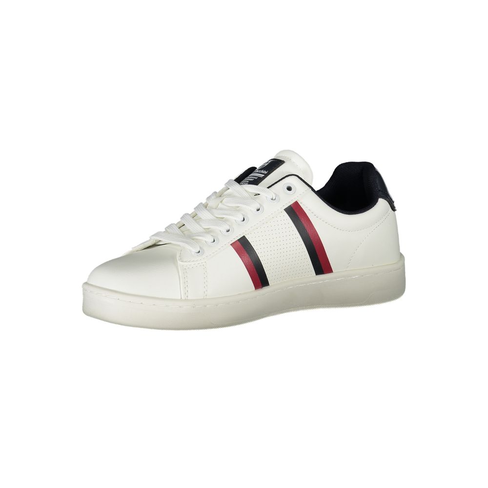 Baskets blanches classiques Sergio Tacchini avec accents contrastants