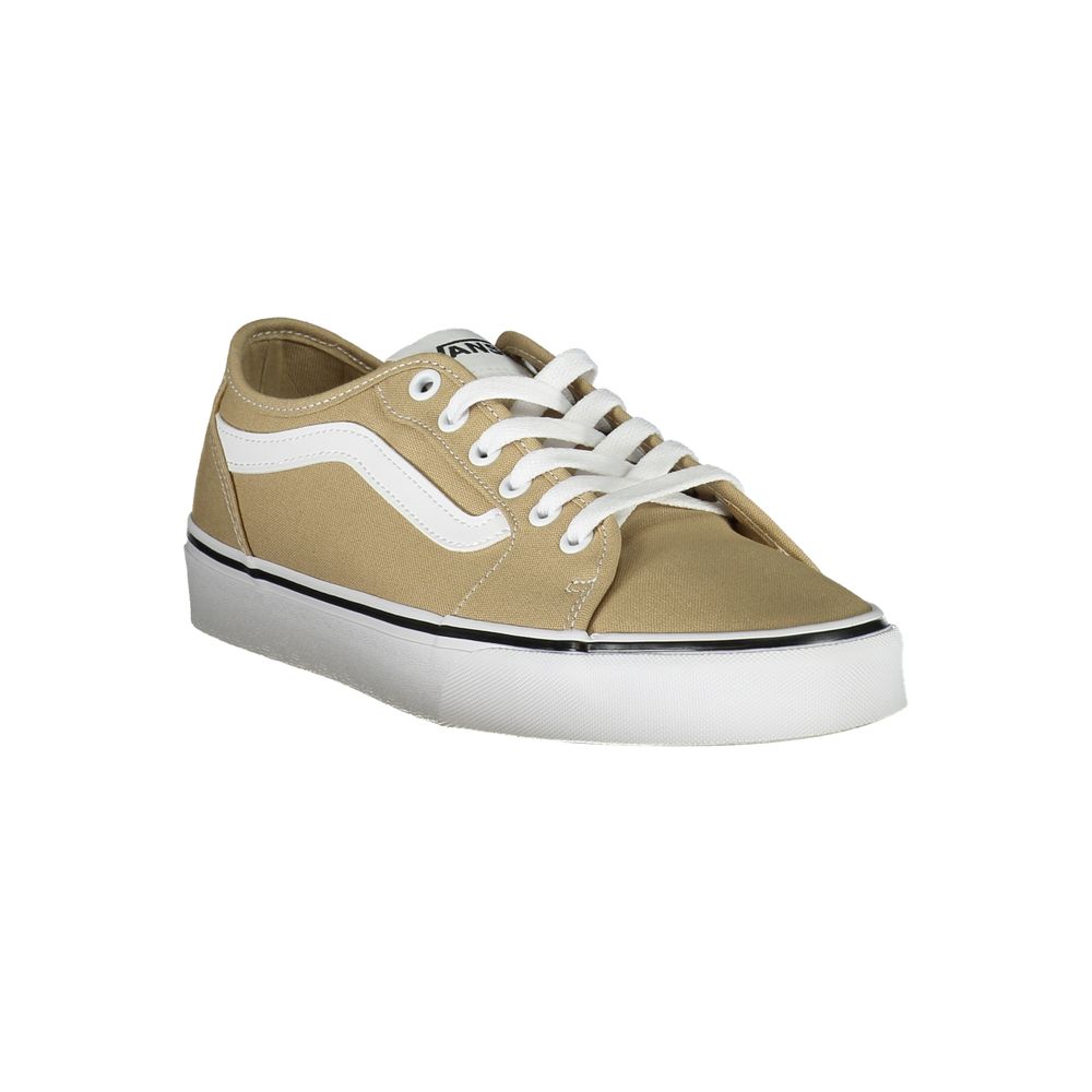 Vans – Beigefarbener Polyester-Sneaker