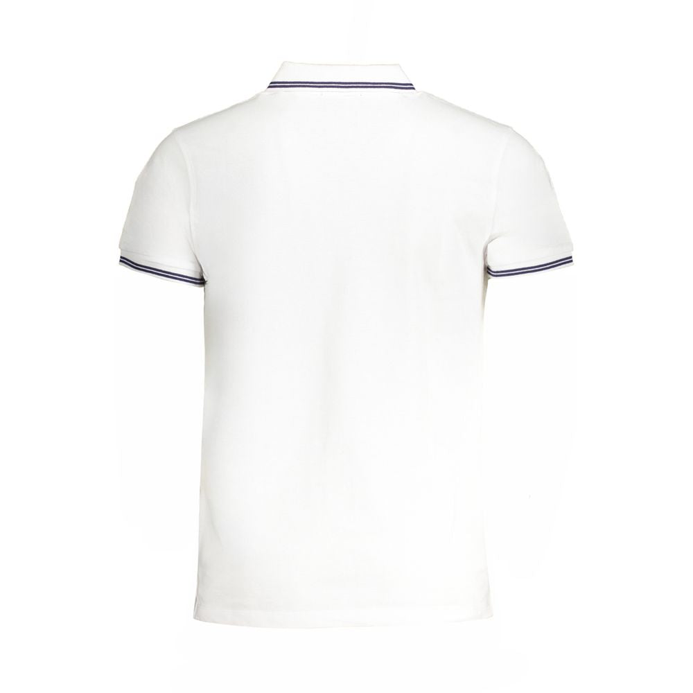 Polo en coton blanc Cavalli Class