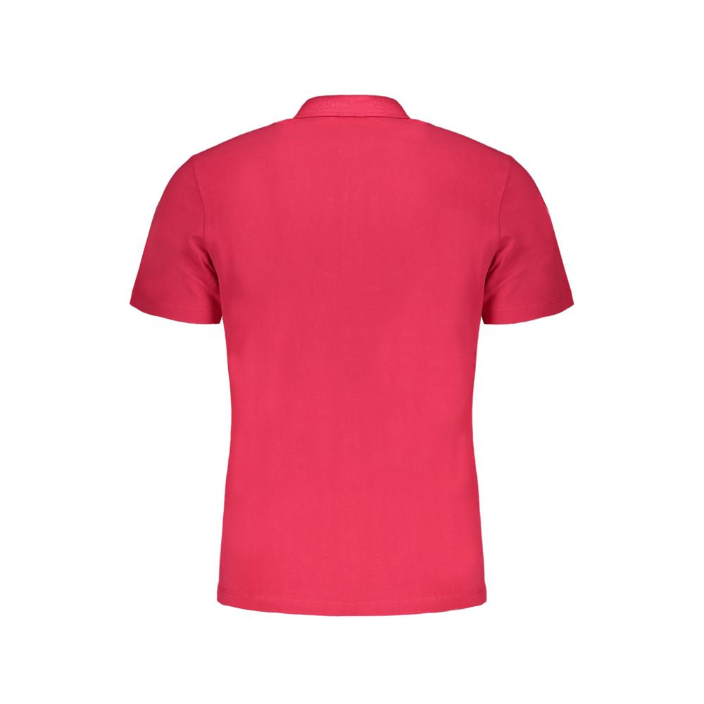 Rosa Poloshirt aus Baumwolle von Napapijri