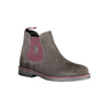 US POLO ASSN. Graue Leder Herrenstiefel