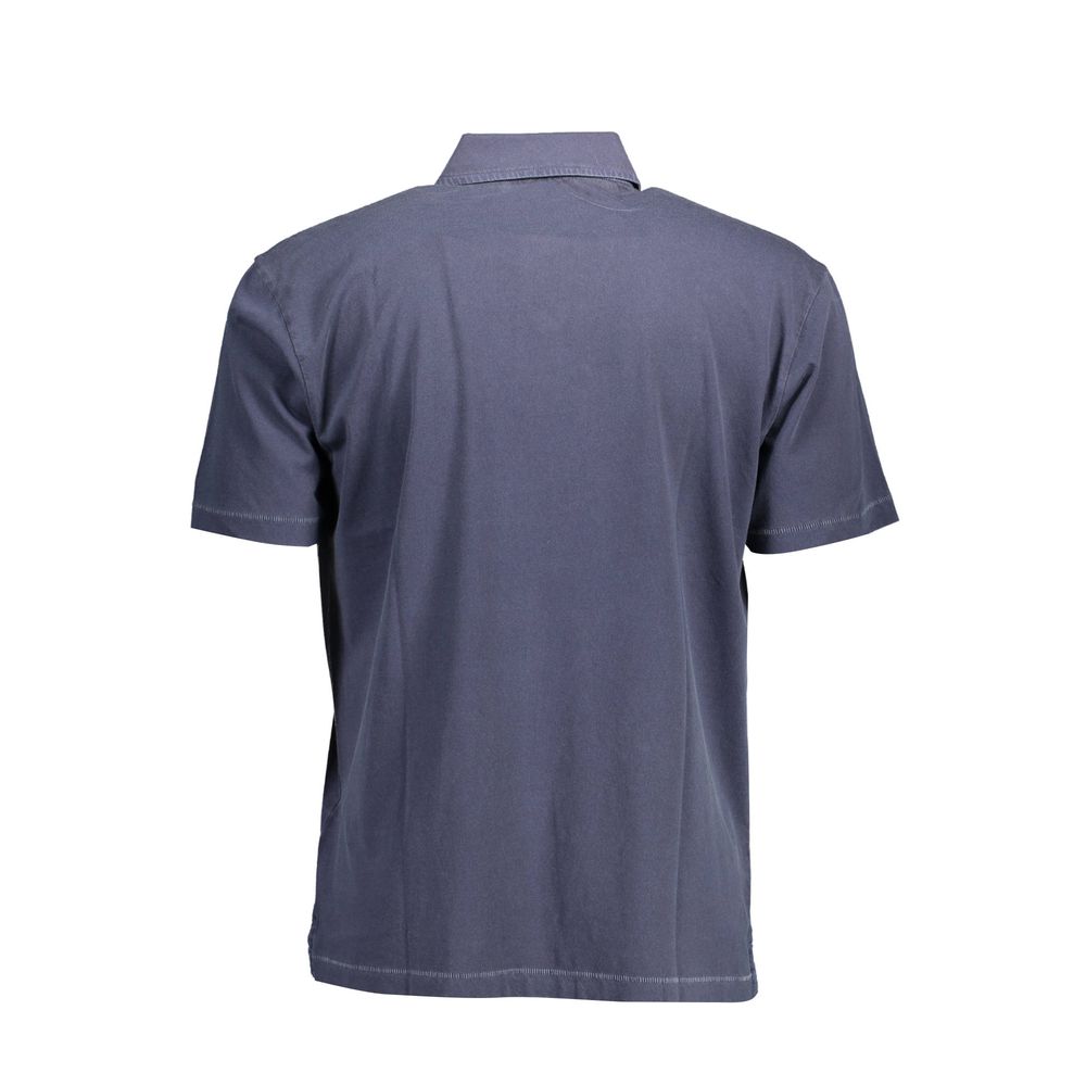 Polo en coton bleu Gant pour homme