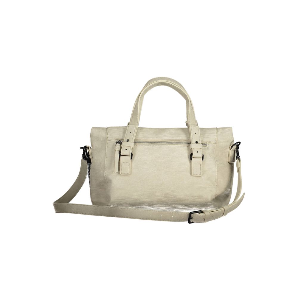 Desigual Weiße Polyethylen Damen Handtasche