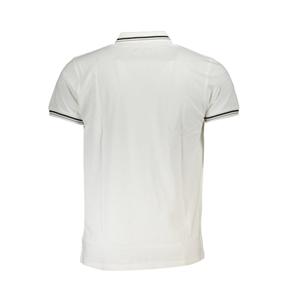 Polo en coton blanc Cavalli Class