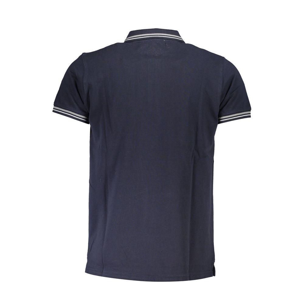 Polo en coton bleu Cavalli Class