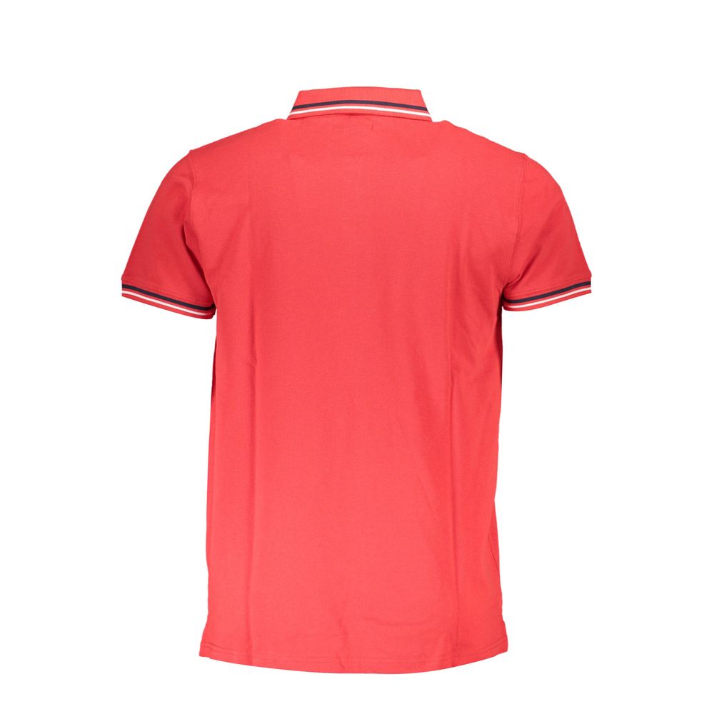 Polo en coton rouge Cavalli Class