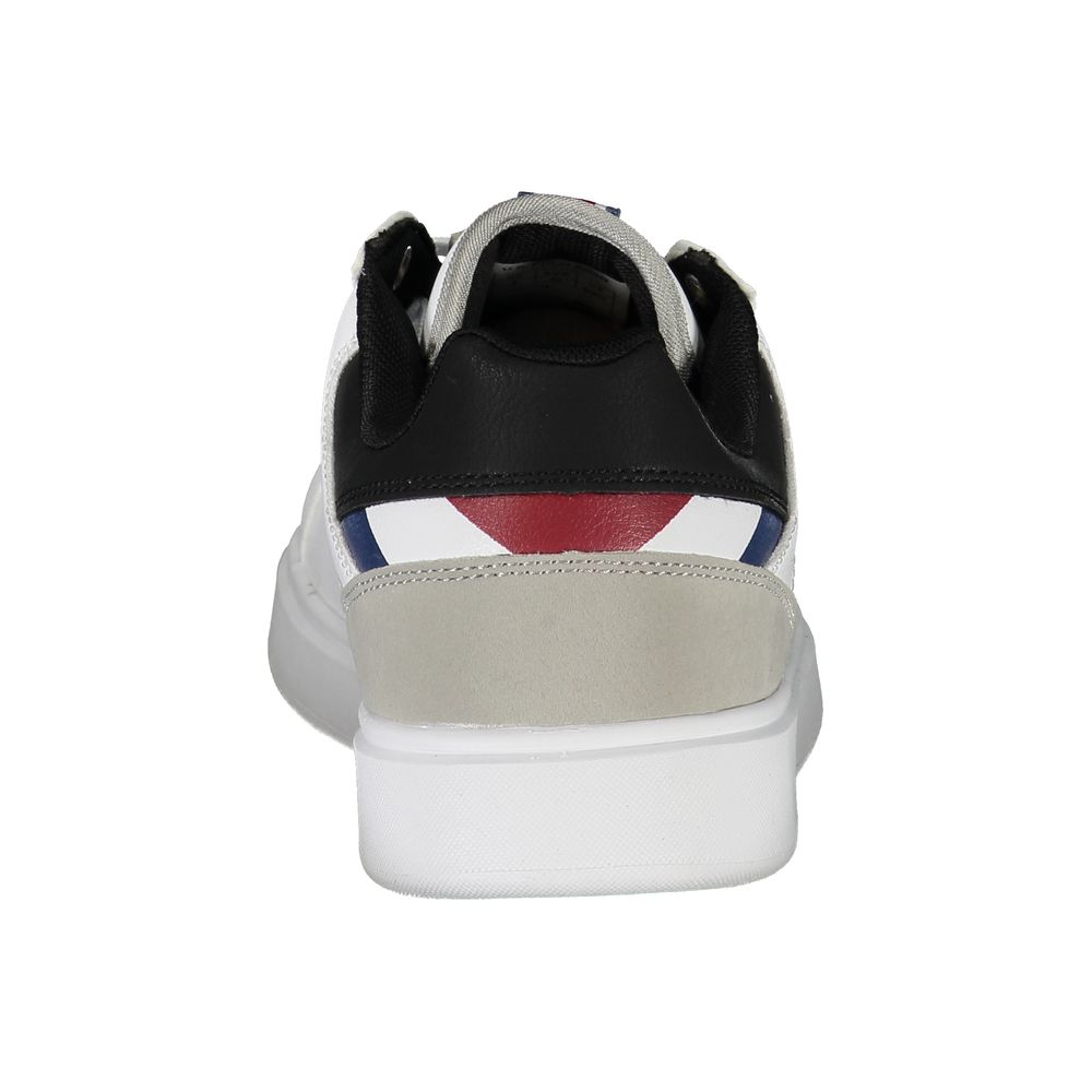 U.S. POLO ASSN. White Polyethylene Men Sneaker