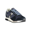 Baskets en polyester bleu Blauer