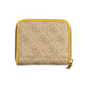 Guess Jeans Yellow Polyethylene Women Wallet