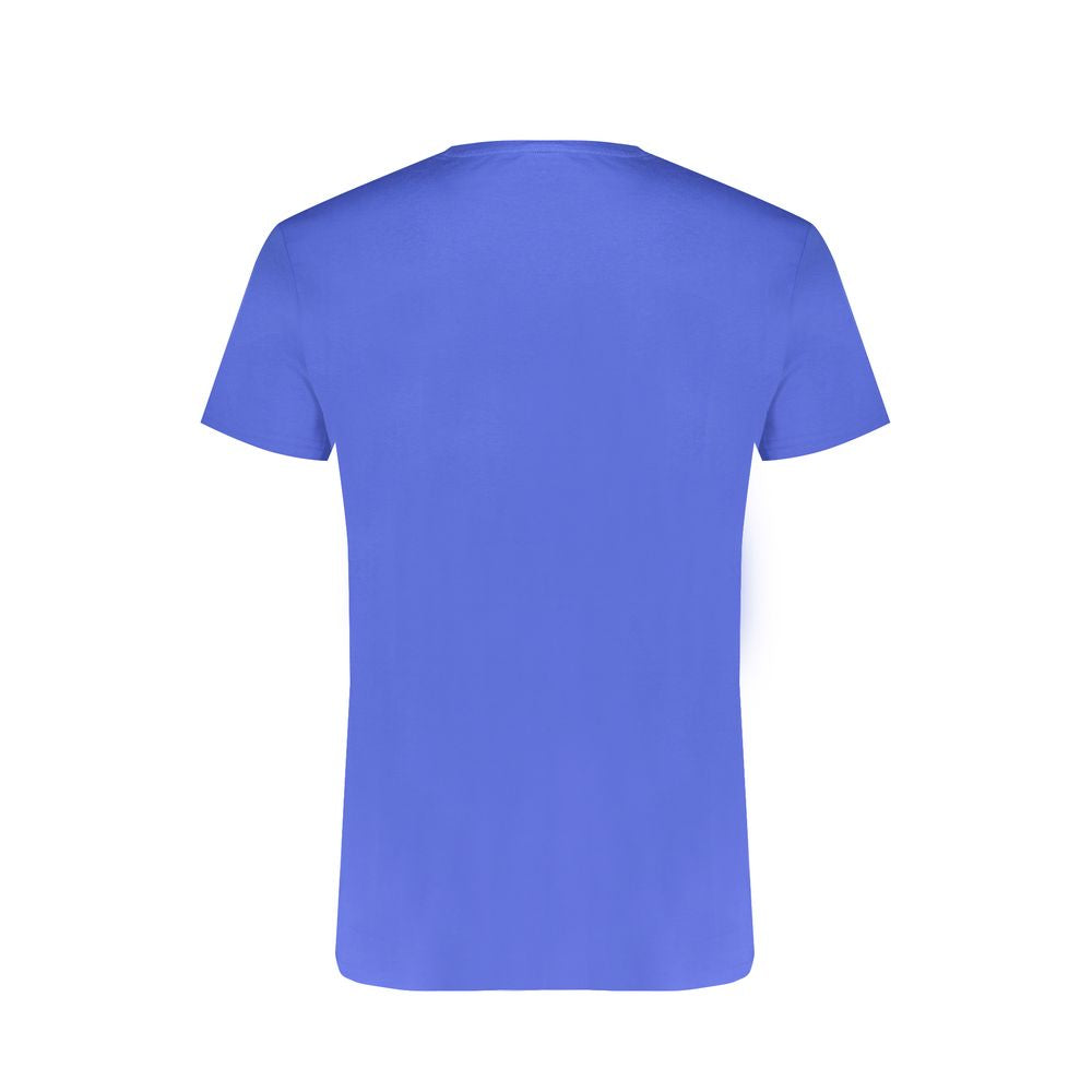 T-shirt en coton bleu Trussardi