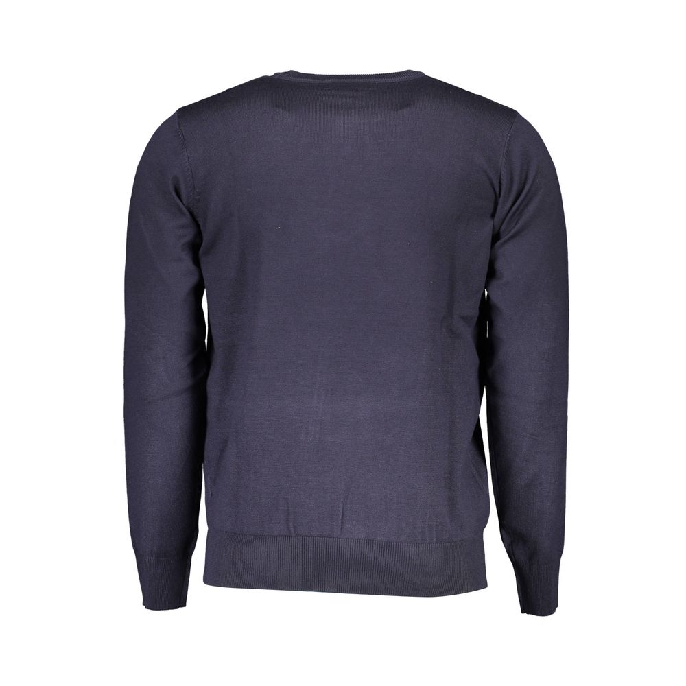 U.S. Grand Polo Blue Viscose Men Sweater