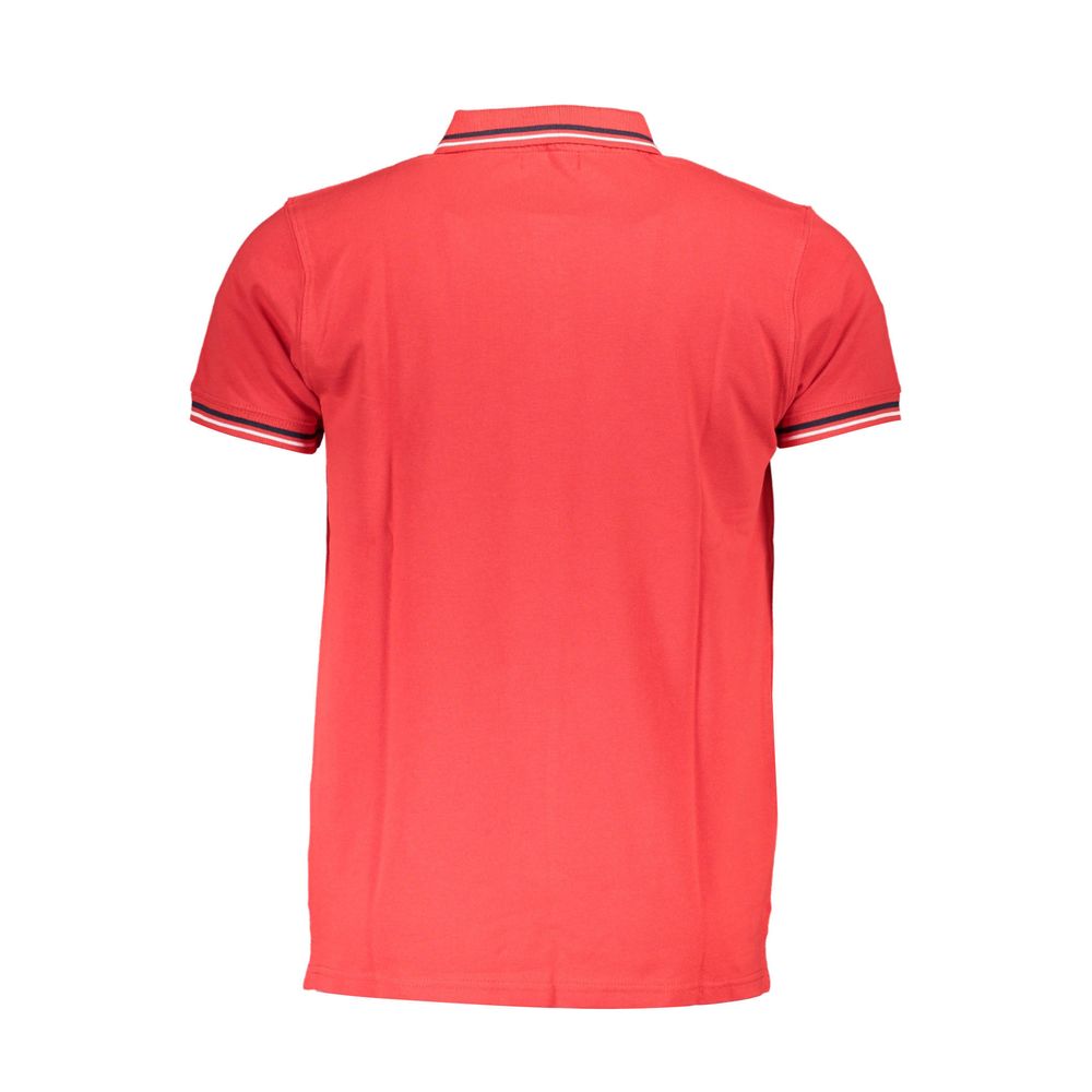 Polo en coton rouge Cavalli Class