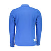 Polo homme en coton bleu La Martina