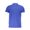 Polo en coton bleu Cavalli Class