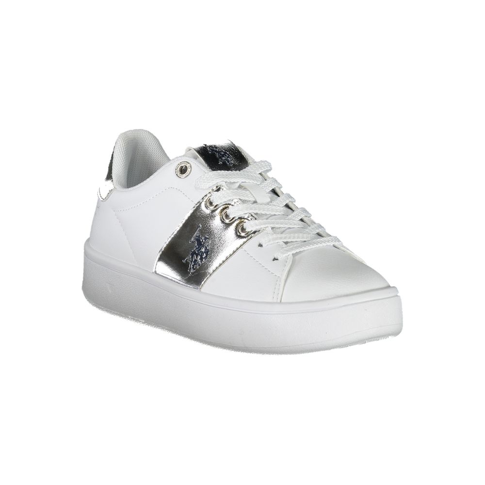 US POLO ASSN. Weiße Polyethylen Damen Sneaker