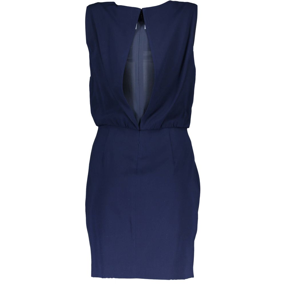 Robe en viscose bleue Gant pour femme