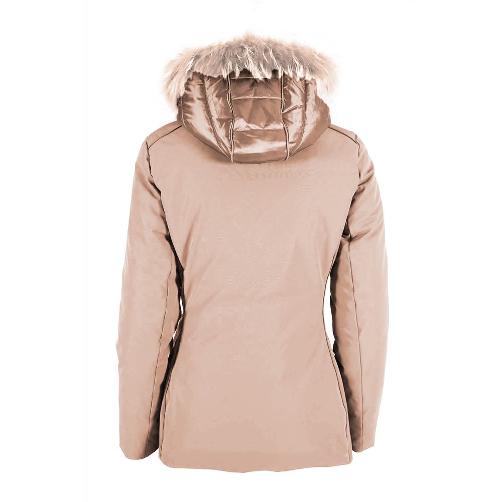 Veste Femme Beige Polyamide Yes Zee