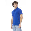 Polo en coton bleu iceberg pour homme