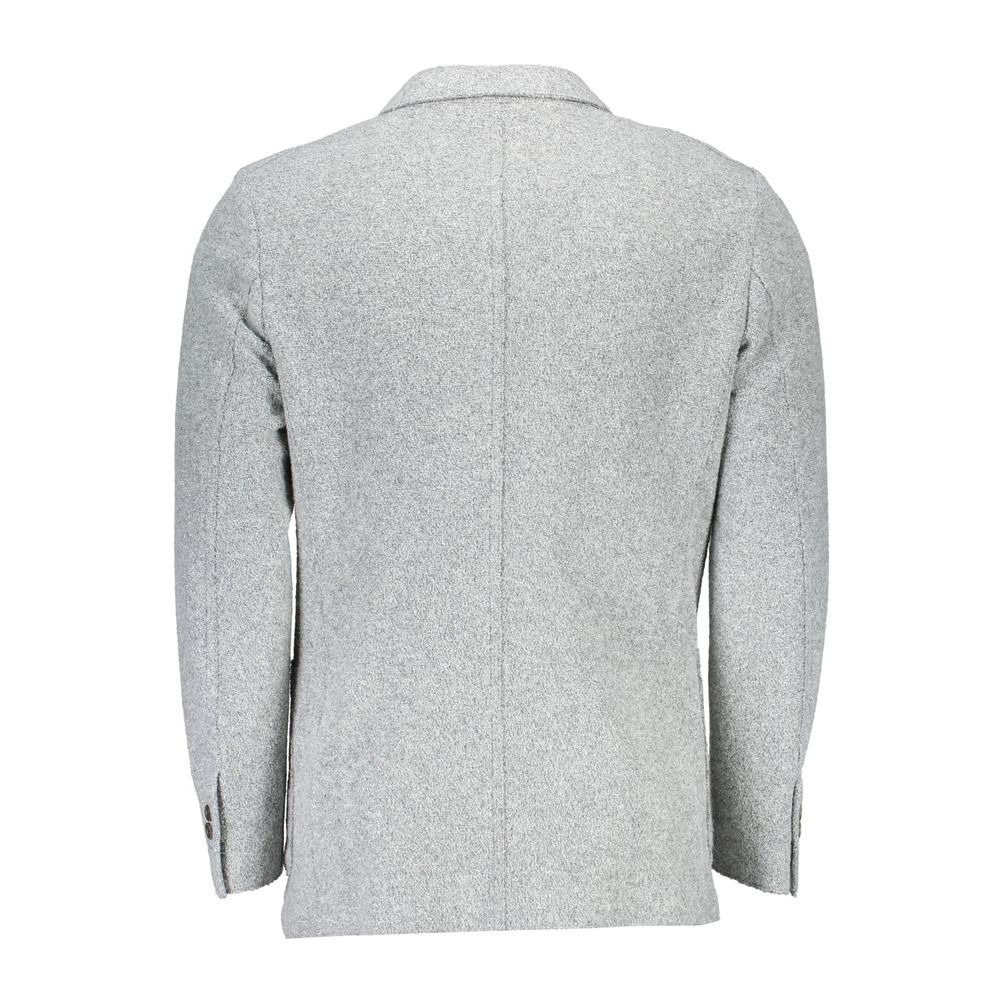 Gant Gray Wool Men Jacket