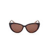 Guess Jeans Brown Injected Plastic Women Sunglass