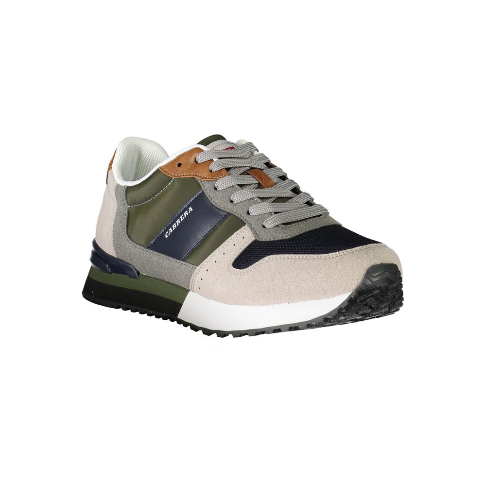 Carrera – Grüner Polyester-Sneaker