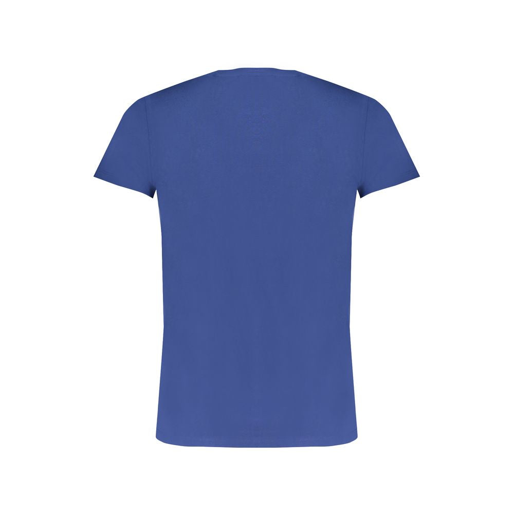 T-shirt en coton bleu Trussardi