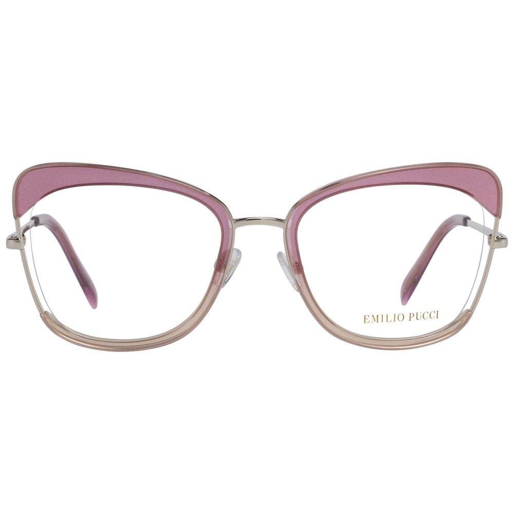 Montures Optiques Roses Emilio Pucci pour Femmes