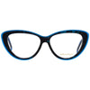 Montures de lunettes pour femmes bleues Emilio Pucci