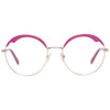 Montures optiques pour femmes en or rose Emilio Pucci