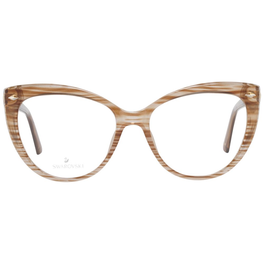 Montures optiques pour femmes Swarovski Brown