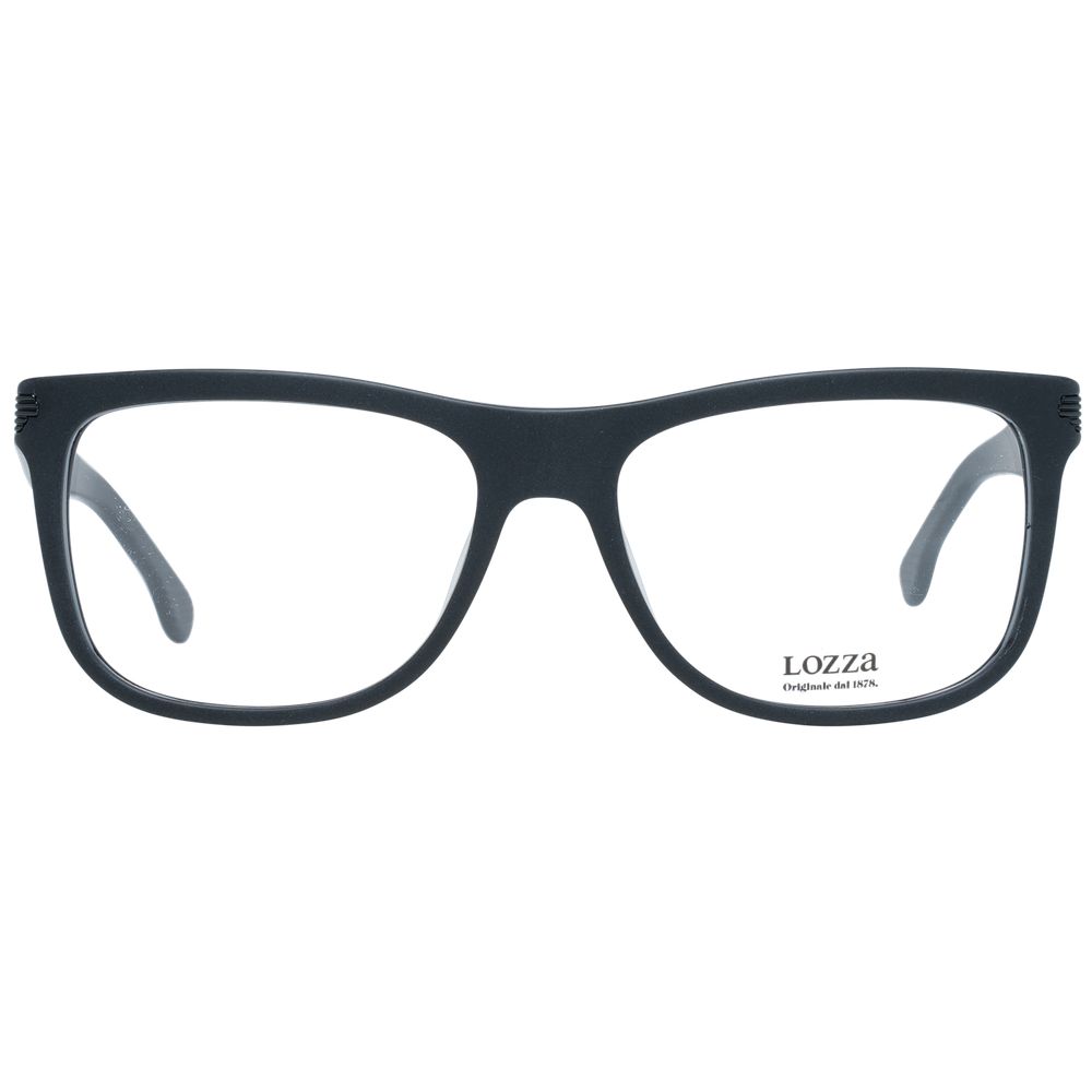 Montures optiques pour hommes noires Lozza