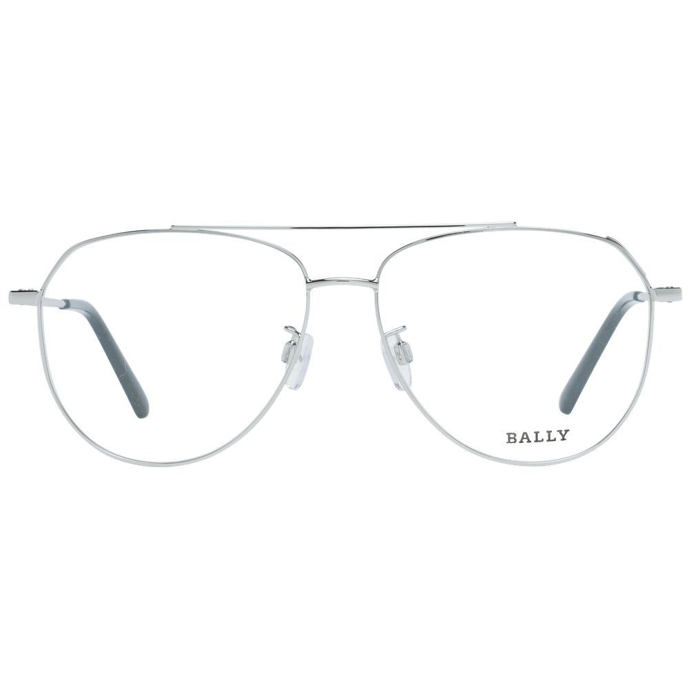 Montures optiques unisexes Bally Silver