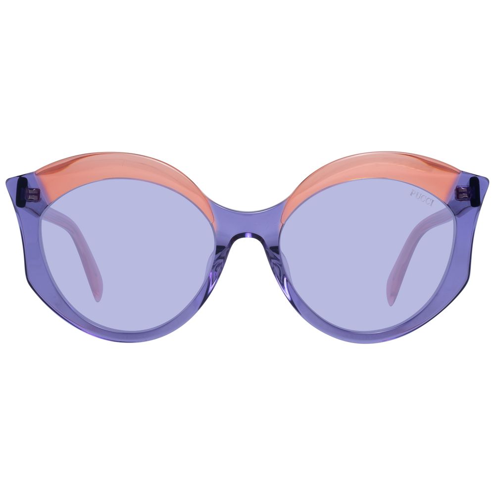 Lunettes de soleil violettes pour femmes Emilio Pucci