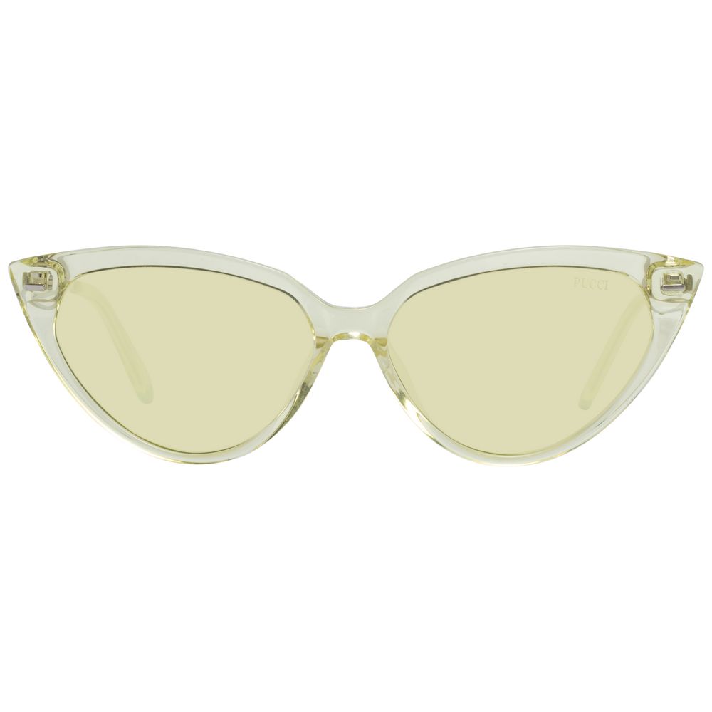 Lunettes de soleil jaunes pour femmes Emilio Pucci