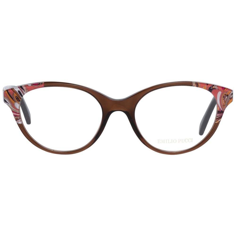 Montures optiques pour femmes marron Emilio Pucci