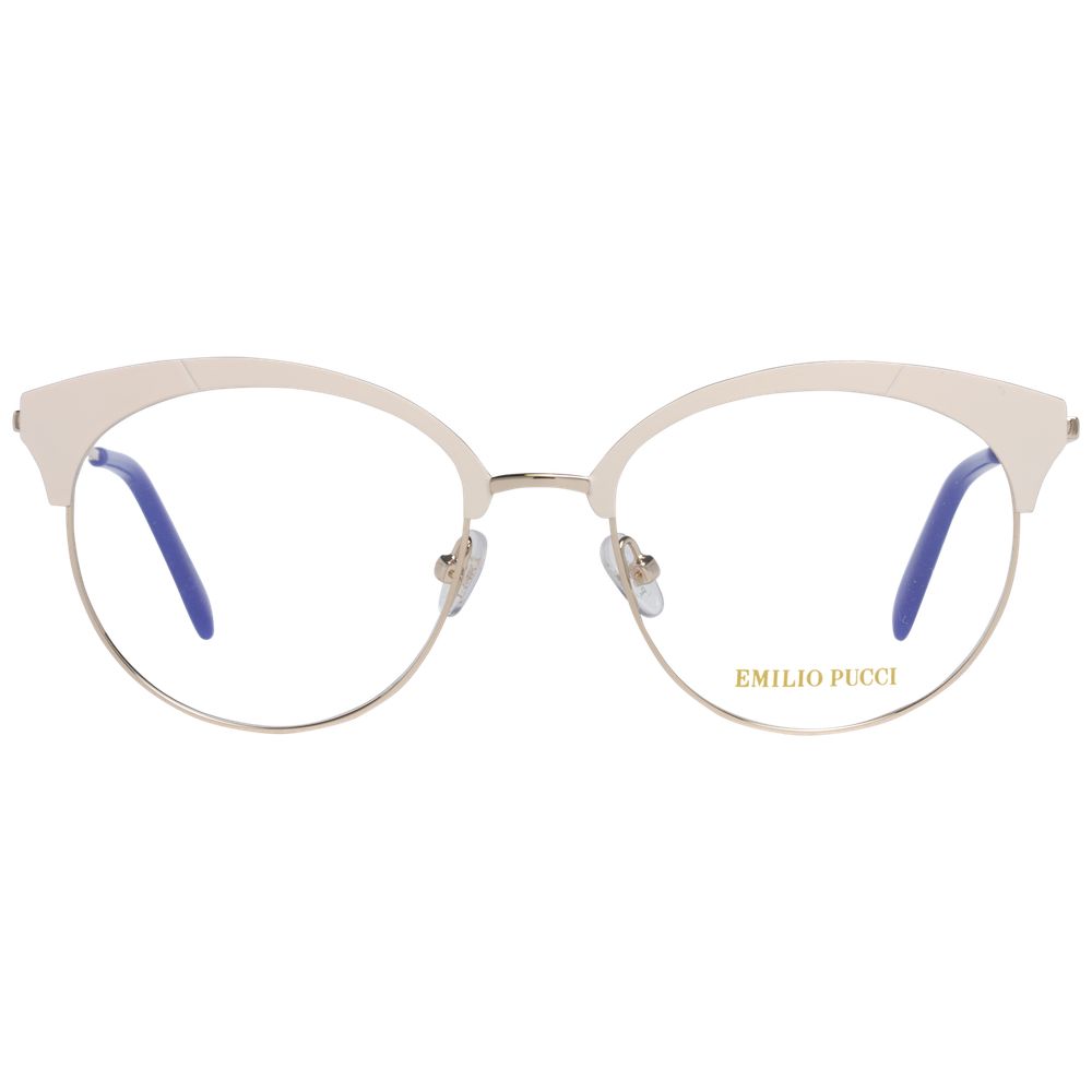 Montures de lunettes pour femmes beiges Emilio Pucci