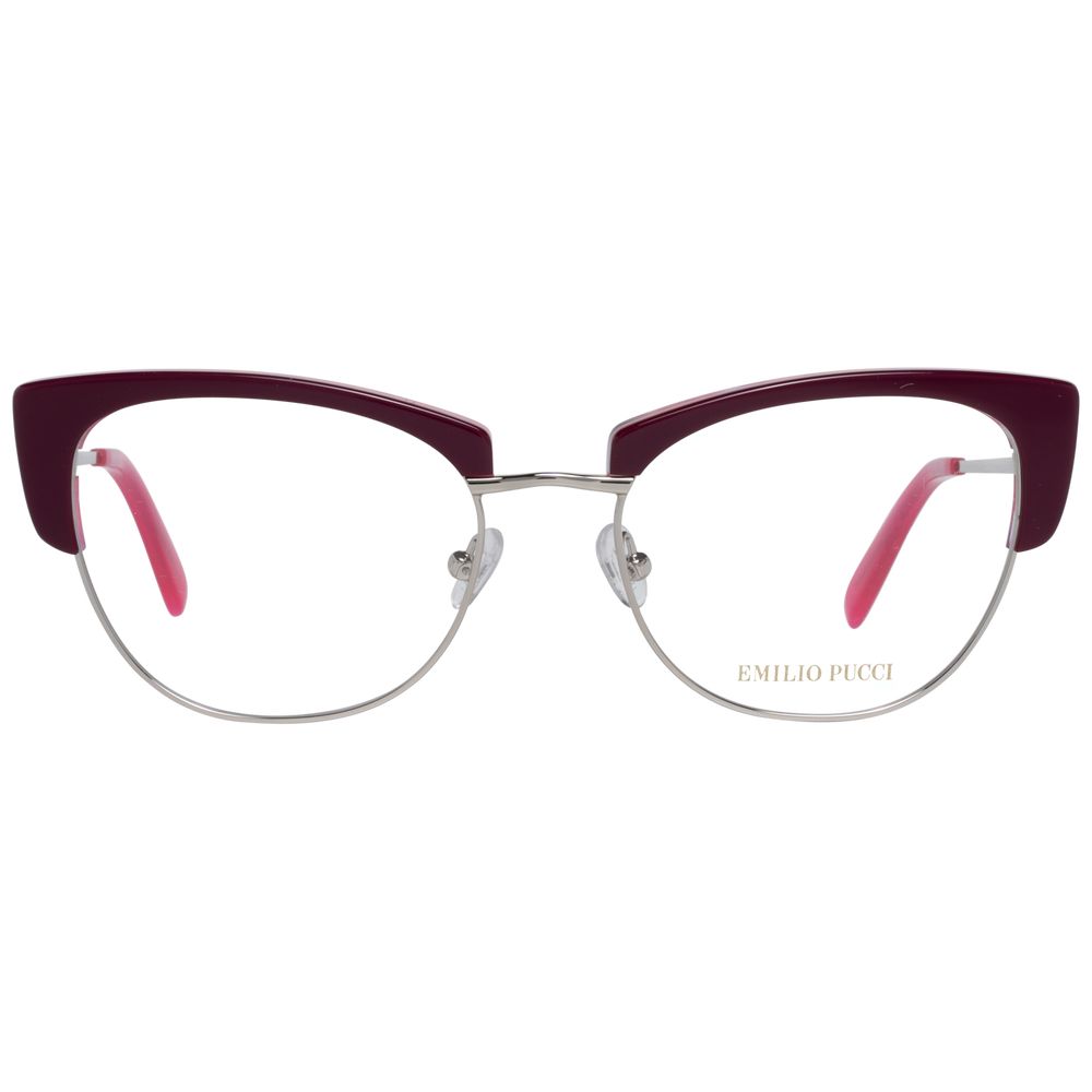 Montures de lunettes pour femmes violettes Emilio Pucci