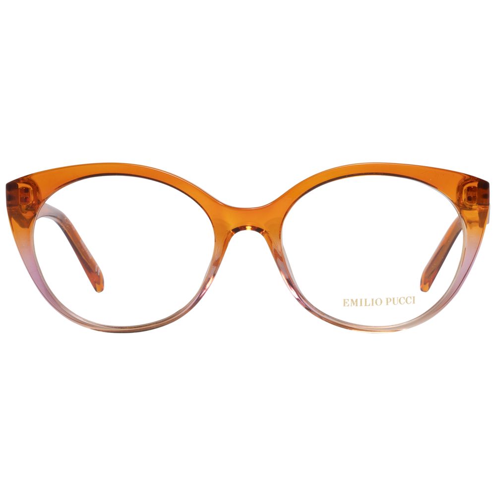 Montures de lunettes pour femmes orange Emilio Pucci