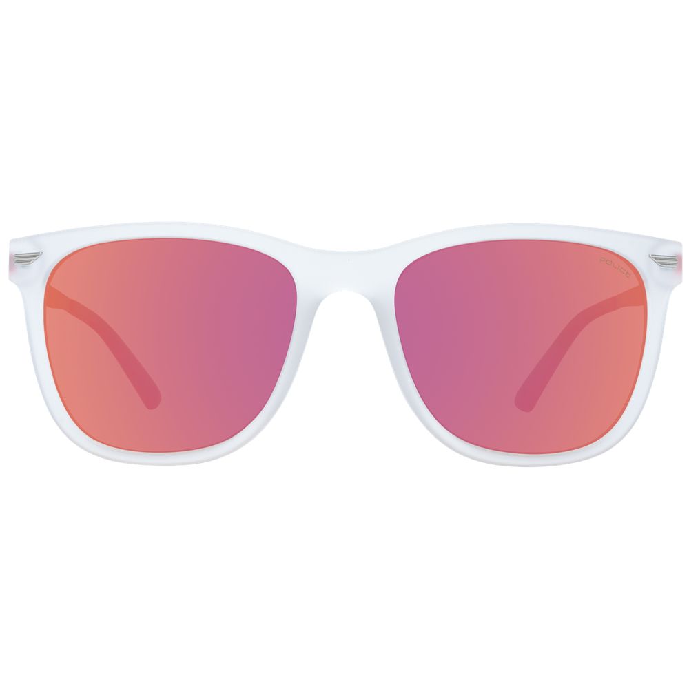 Police Transparent Men Sunglasses