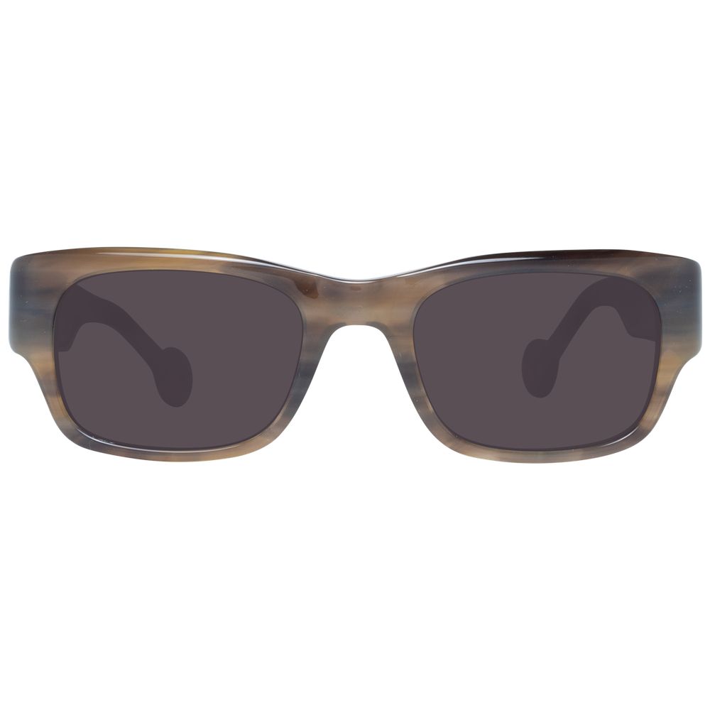 Hally & Son Braune Unisex-Sonnenbrille