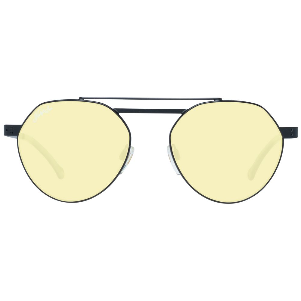 Schwarze Unisex-Sonnenbrille von Hally & Son