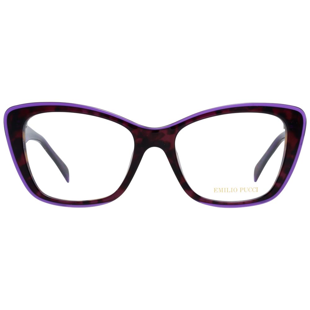 Montures de lunettes pour femmes violettes Emilio Pucci