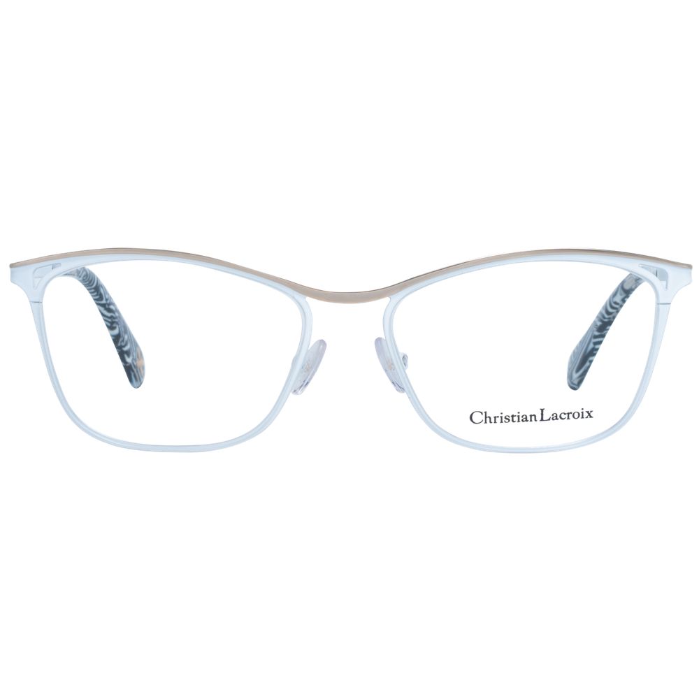 Montures Optiques Blanches Pour Femmes Christian Lacroix