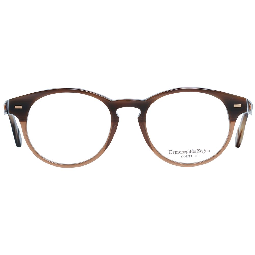 Montures optiques pour hommes Zegna Couture Brown