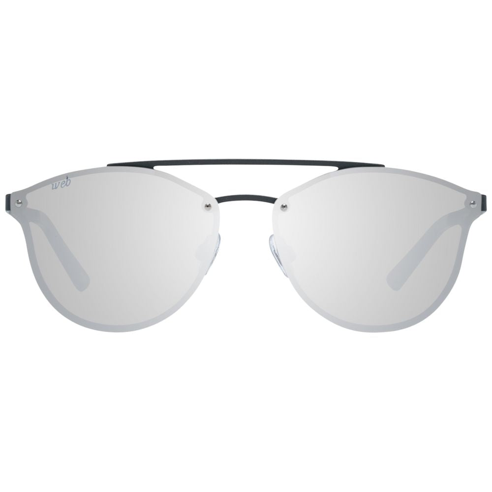 Schwarze Unisex-Sonnenbrille „Web“