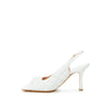 Sandale en cuir blanc Bottega Veneta