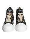 Dolce &amp; Gabbana – Hohe Sneaker in Camouflage-Optik, mehrfarbig