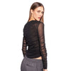 Pull en polyester noir PINKO